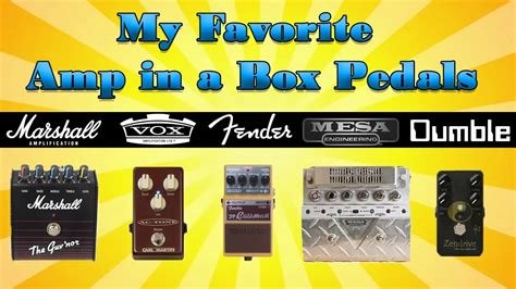 best amp in a box for metal|best pedals for marshall amps.